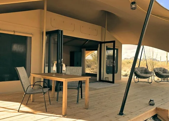 Luxuszelt Exclusive Luxury Glamping Retreat With Stargazing & Desert Trails Near Saguaro National Park, Arizona Marana
